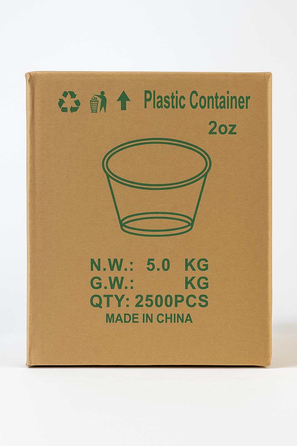 2 oz Clear Plastic Portion Cup