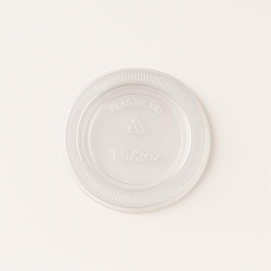 2oz Plastic Portion Cups Lids 2,500pcs